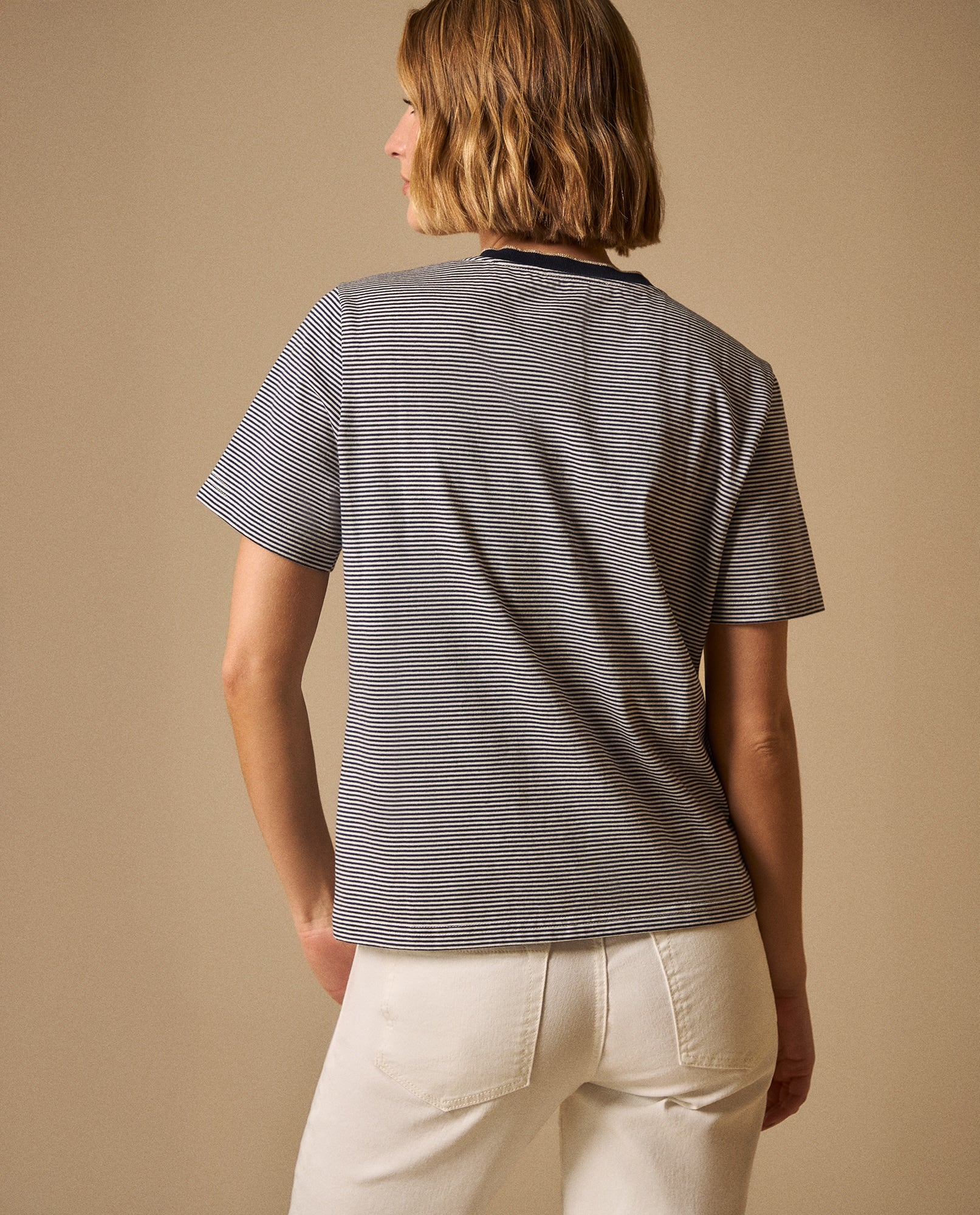 Camiseta Rayas con Corazón Bordado - Azul 34_109G011_AZU193922_5