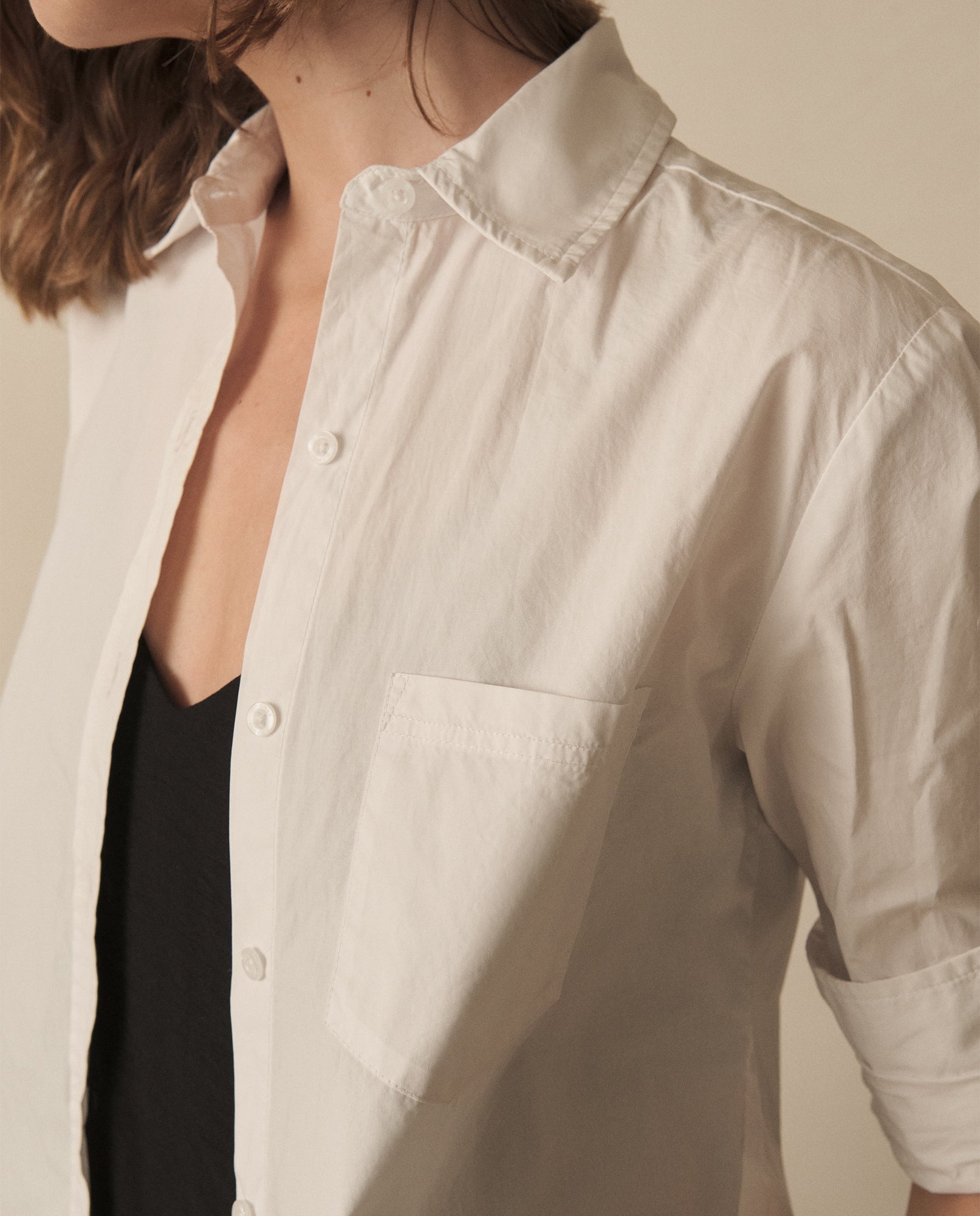 Camise de ruedo curvo para mujer - Blanco 34_110G911_BLA110601_3