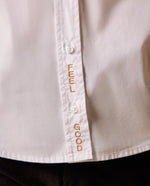 Camisa clásica manga larga con bolsillo - Blanco