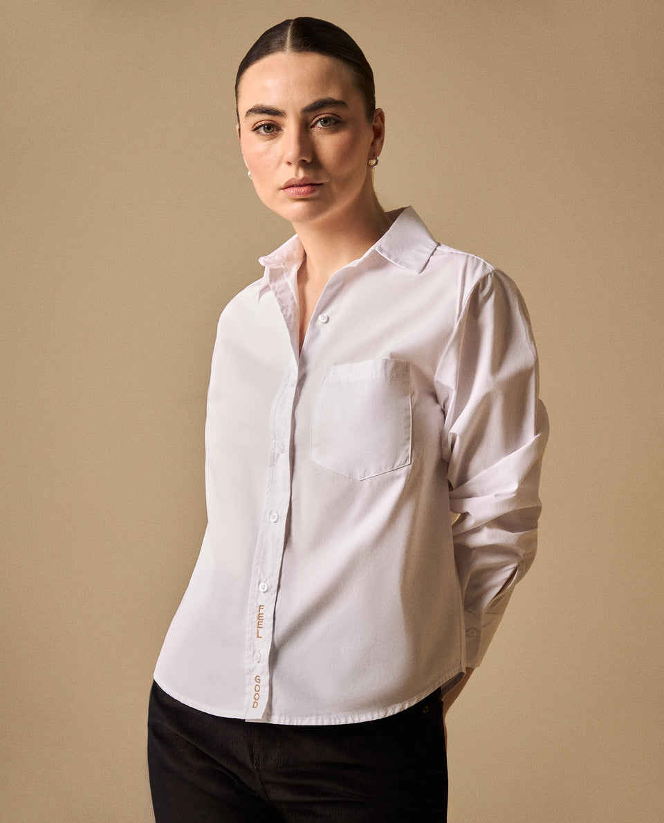 Camisa clásica manga larga con bolsillo - Blanco 34_113G018_BLA114001_4