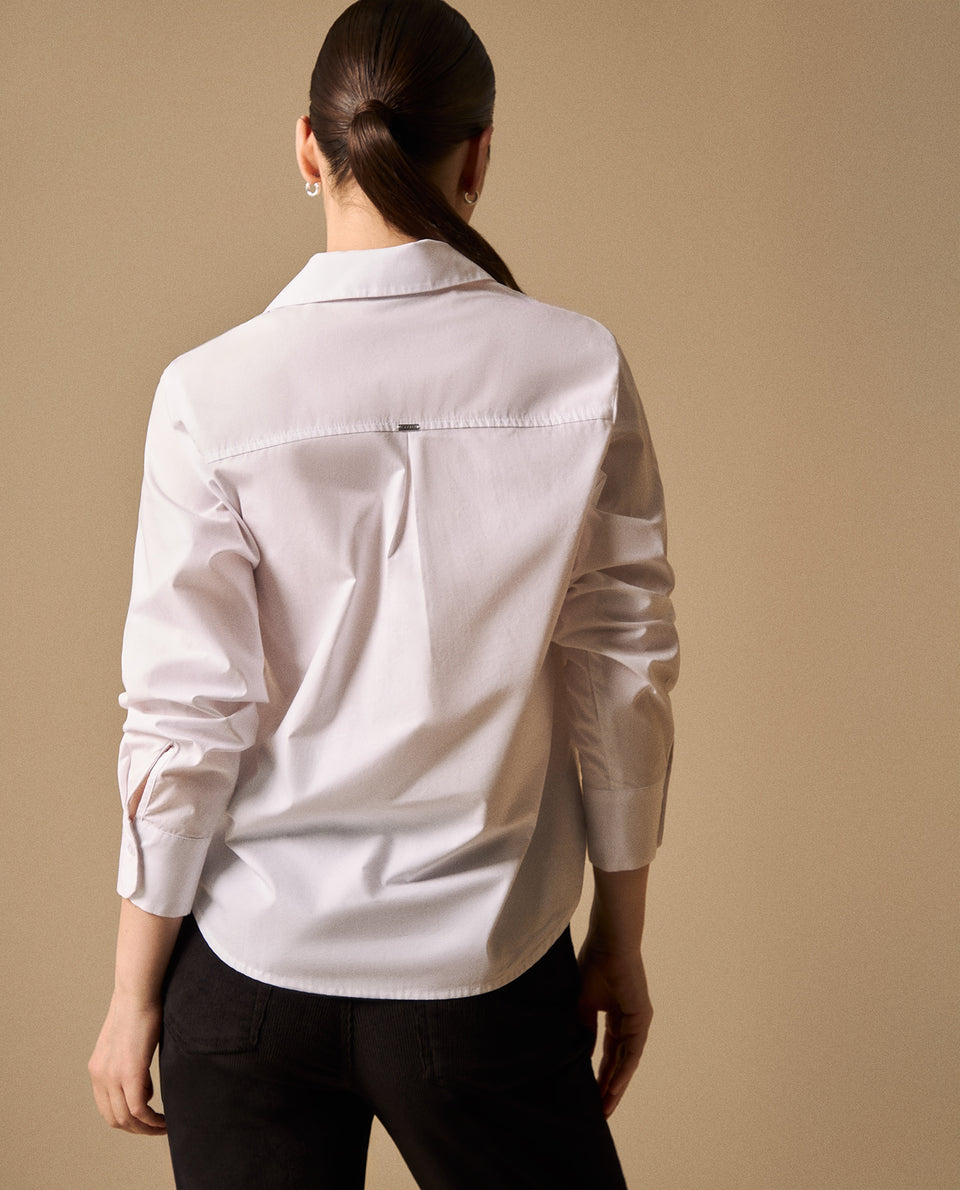 Camisa clásica manga larga con bolsillo - Blanco 34_113G018_BLA114001_5