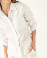 Camisa manga larga para mujer - Blanco