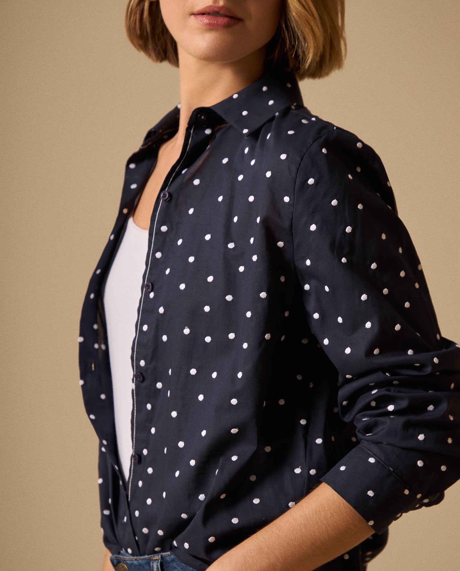 Camisa con Estampado Love Romántico - Azul 34_119G015_AZU193922_4