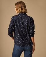 Camisa con Estampado Love Romántico - Azul