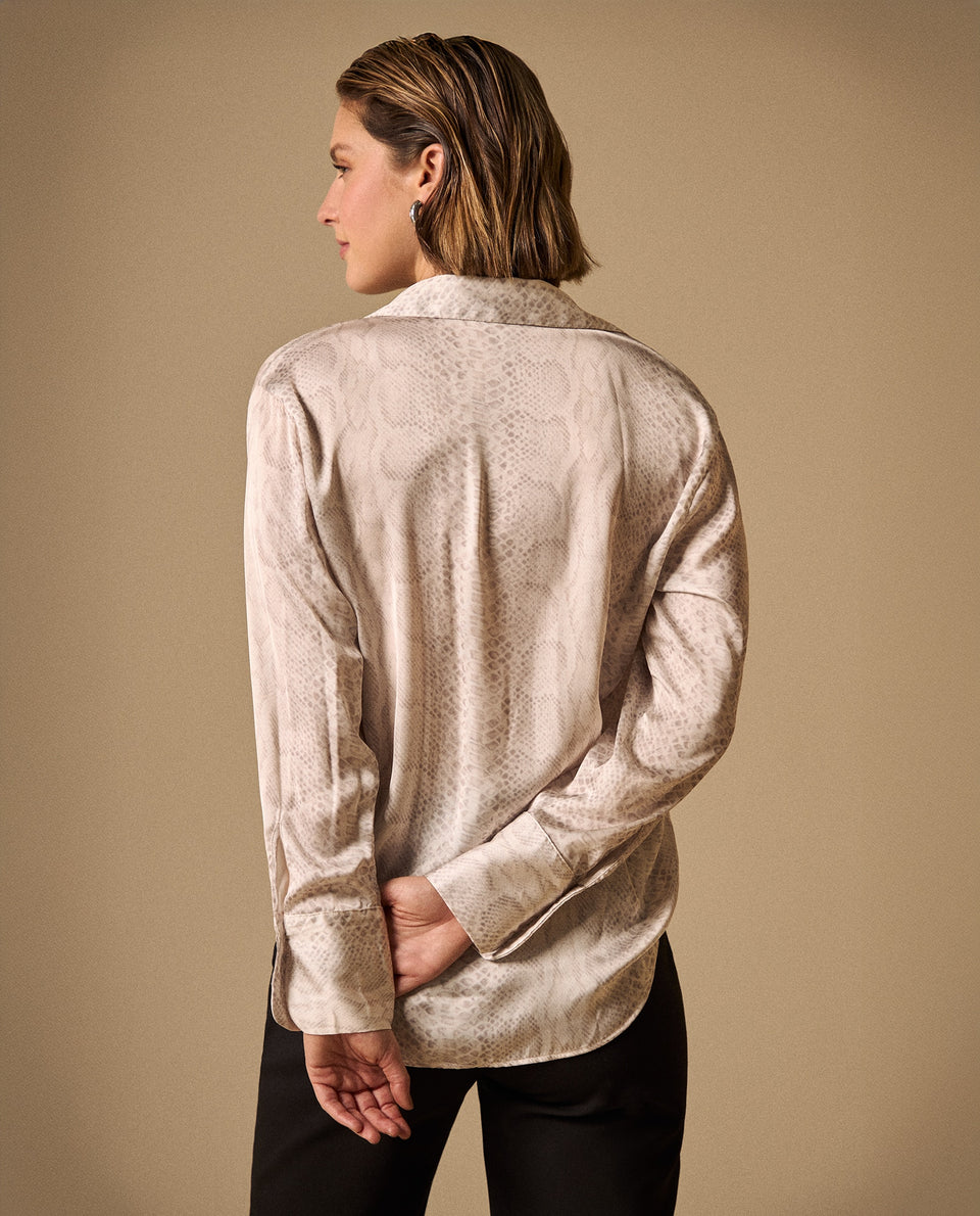Camisa Texturizada Crudo Grisáceo - Crudo 34_119G700_CRU144002_4