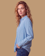 Camisa manga larga lyocell sólida - Azul 34_119H001_AZU134110_0