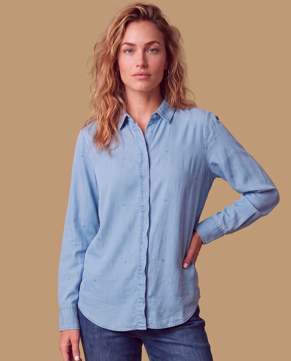 Camisa manga larga lyocell sólida - Azul 34_119H001_AZU134110_4