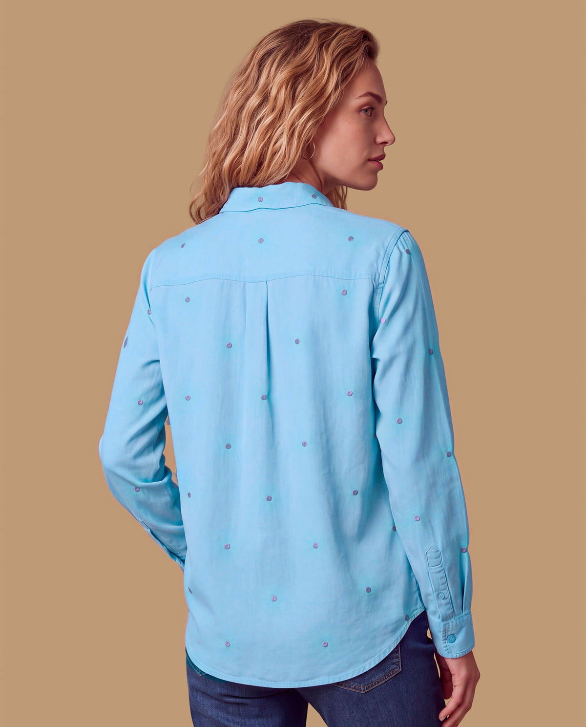 Camisa manga larga lyocell sólida - Azul 34_119H001_AZU134110_6