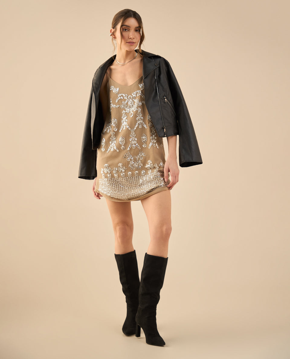 Chaqueta tipo cuero para mujer - Negro 34_120G918_NEG190303_7