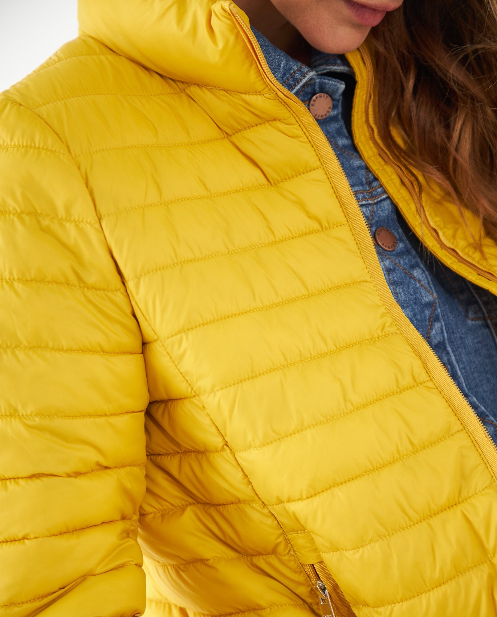 Chaqueta acolchada para mujer - Amarillo 34_121F200_AMA150643_5
