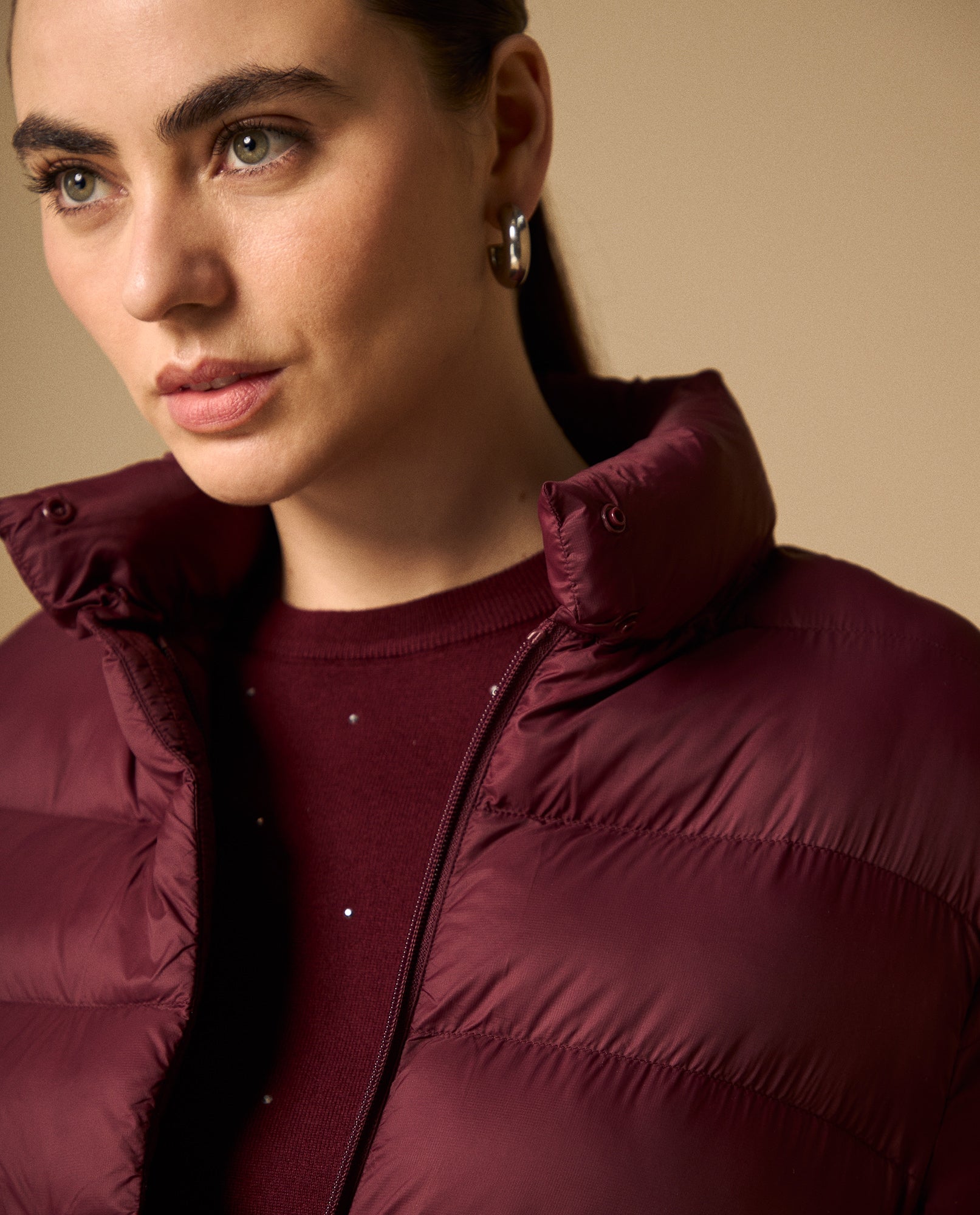 Chaqueta Puffer Roja Acolchada Premium - Morado 34_129G922_MOR191619_4