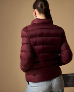 Chaqueta Puffer Roja Acolchada Premium - Morado