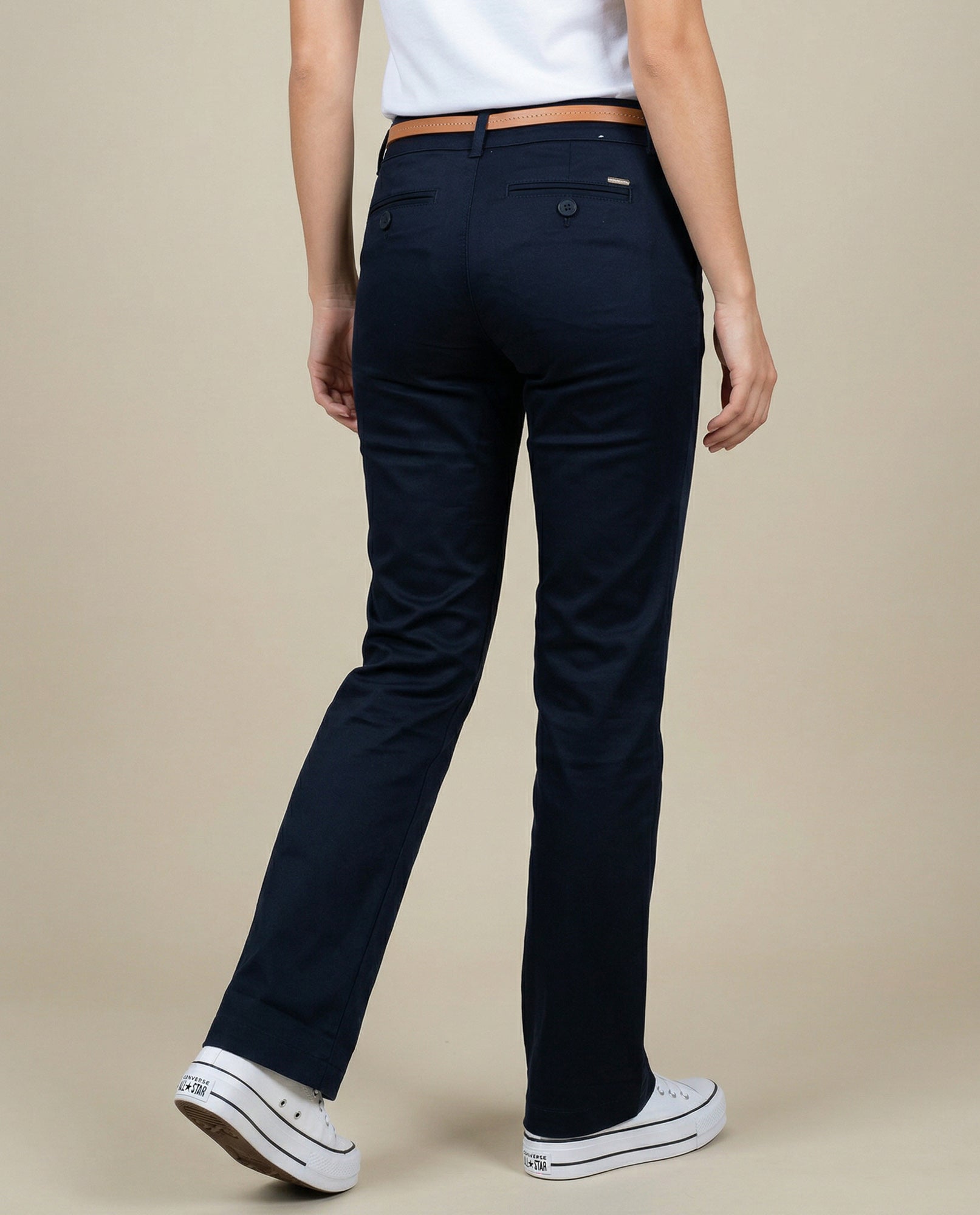 Pantalón Weekend pierna recta con ruedo doblado - Azul 34_1300000_021300_5