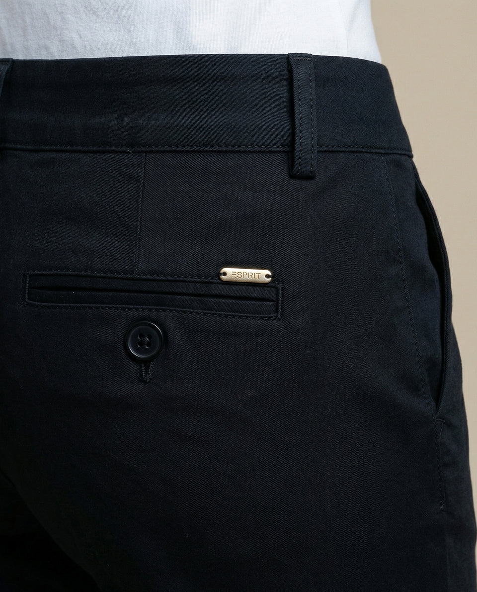 Pantalón tubo weekend corte estilizado - Negro 34_1300004_090000_7