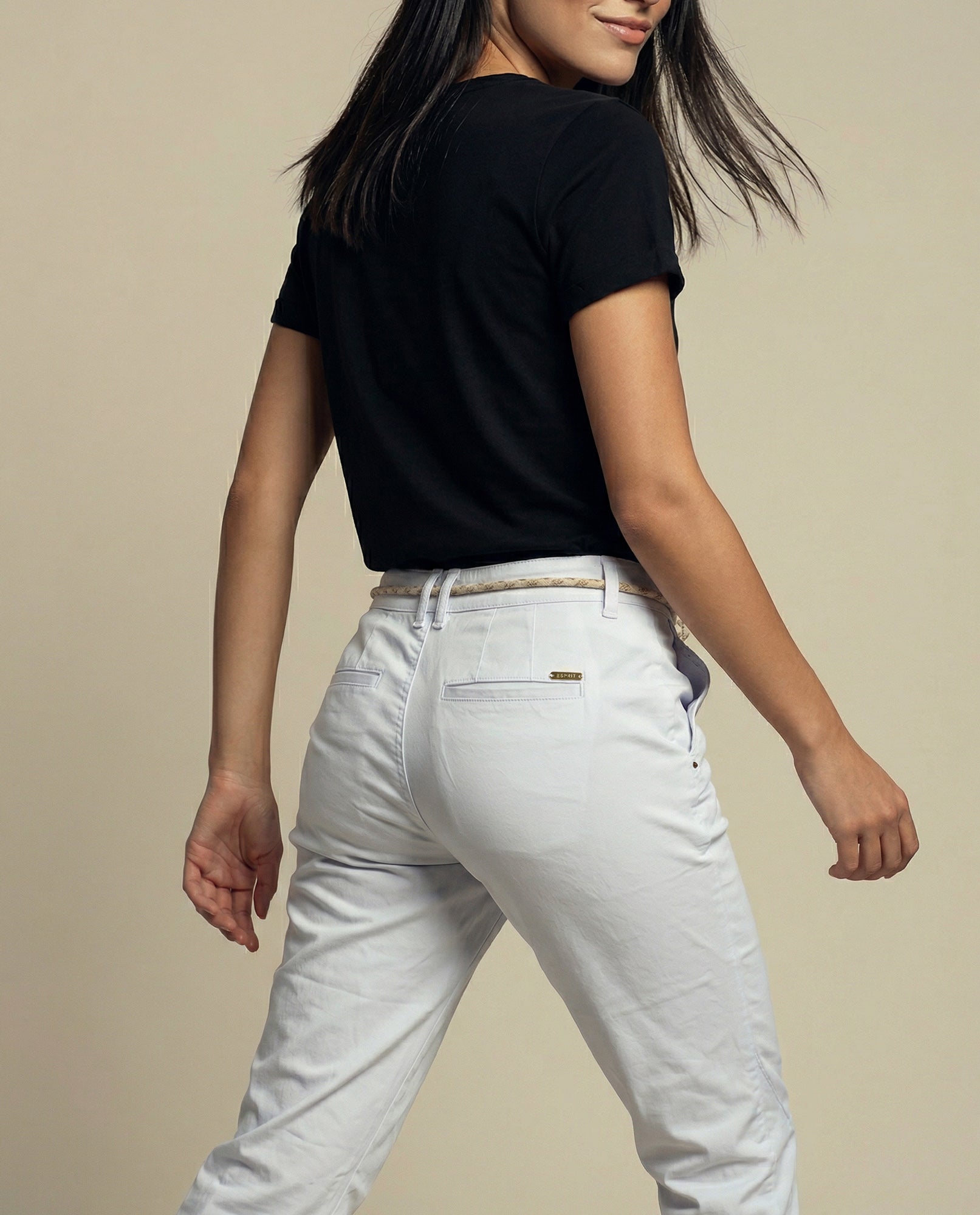 Pantalón chino Weekend fit slim - Blanco 34_1300901_BLA114001_4
