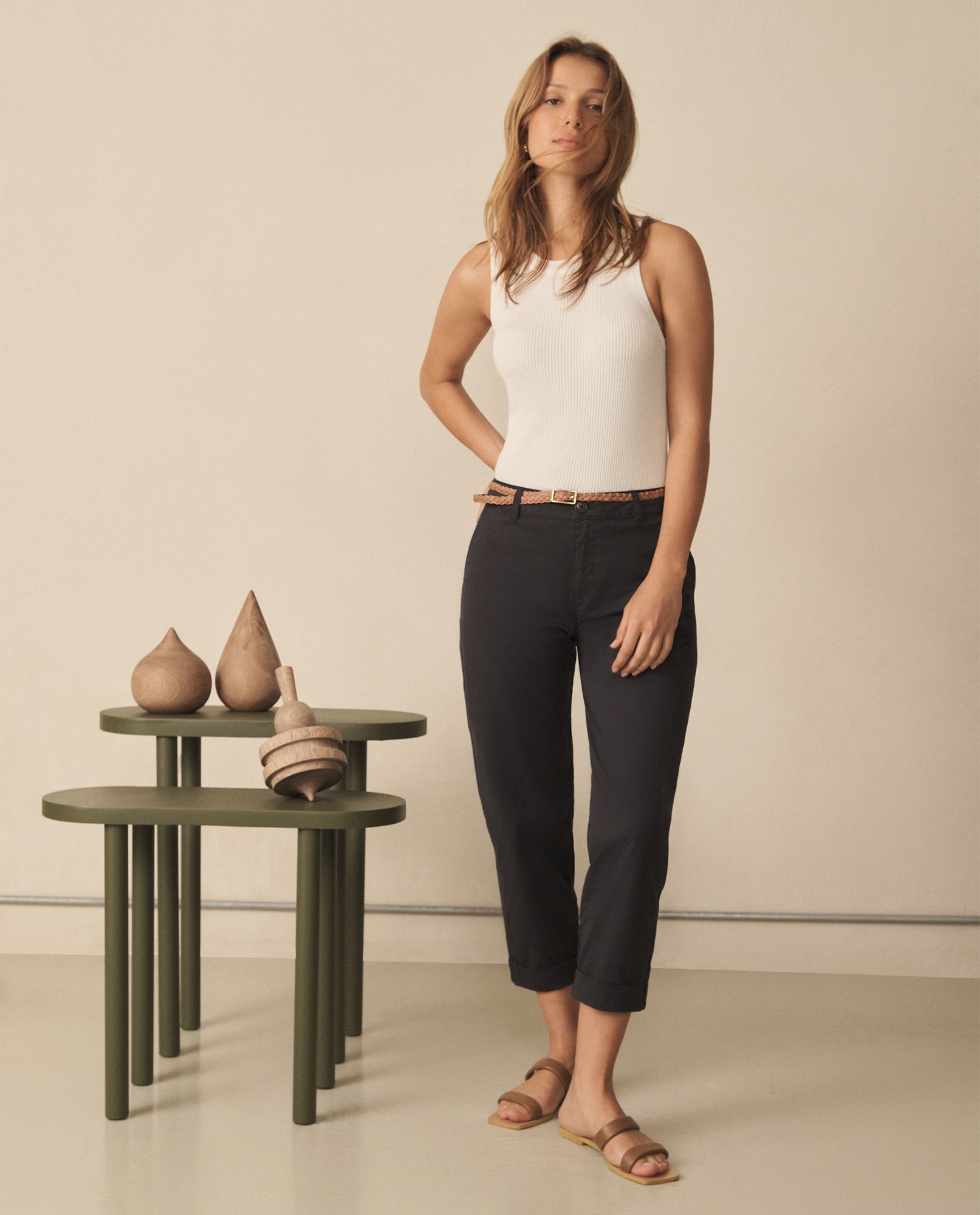 Pantalón elegante bota recta para mujer - Azul 34_130G911_AZU193921_0