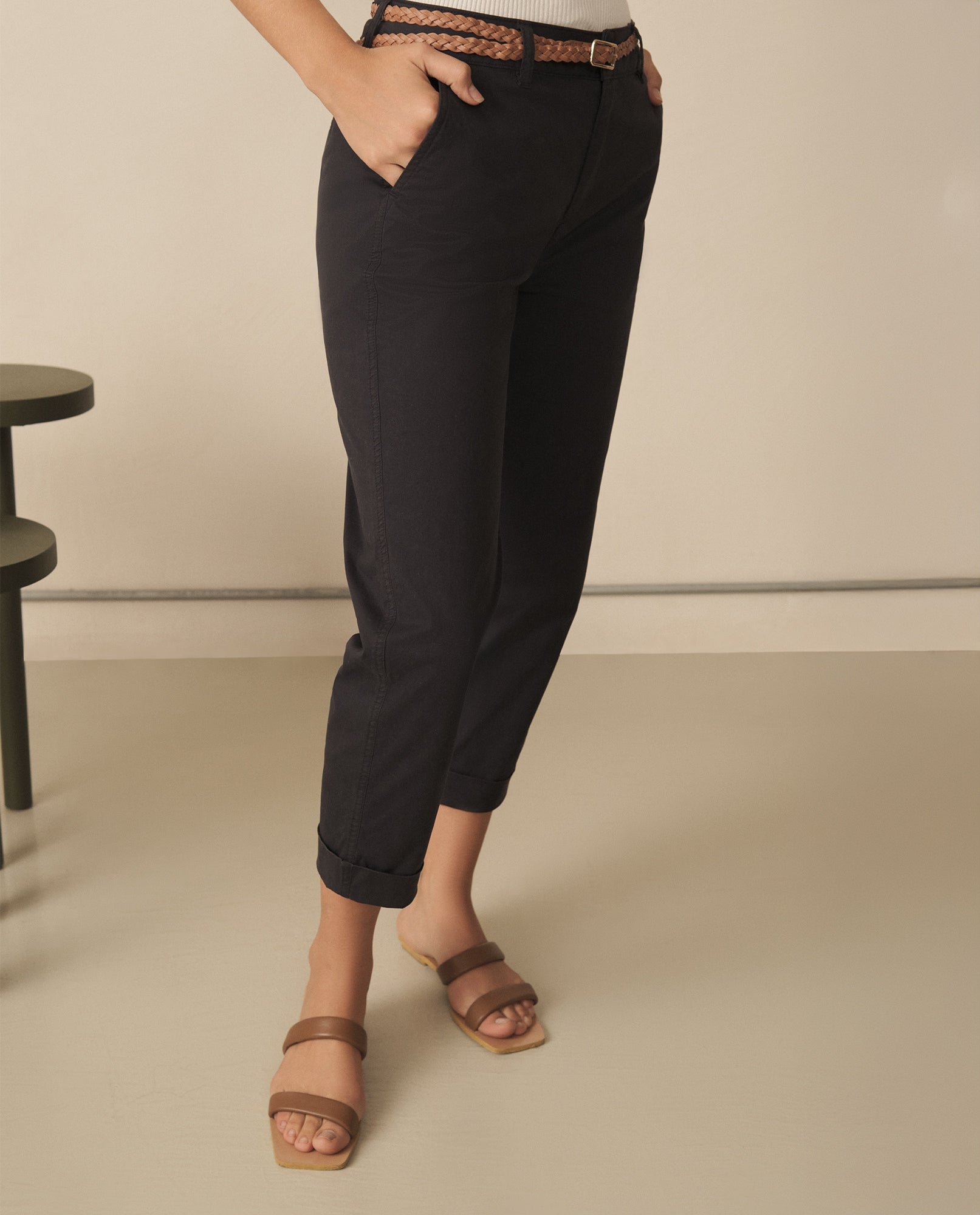 Pantalón elegante bota recta para mujer - Azul 34_130G911_AZU193921_3