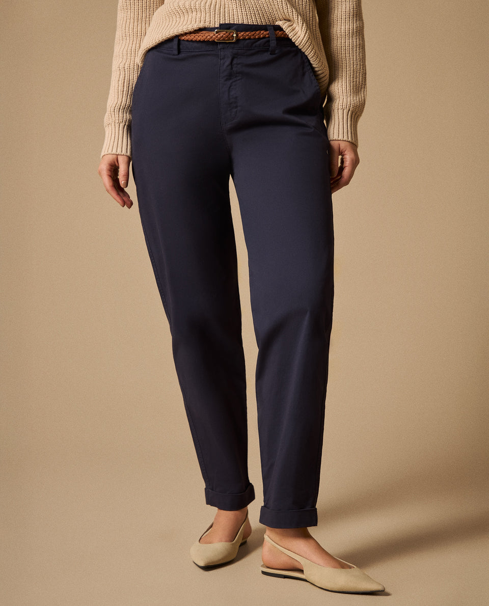 Pantalón elegante bota recta para mujer - Azul 34_130G911_AZU193933_3