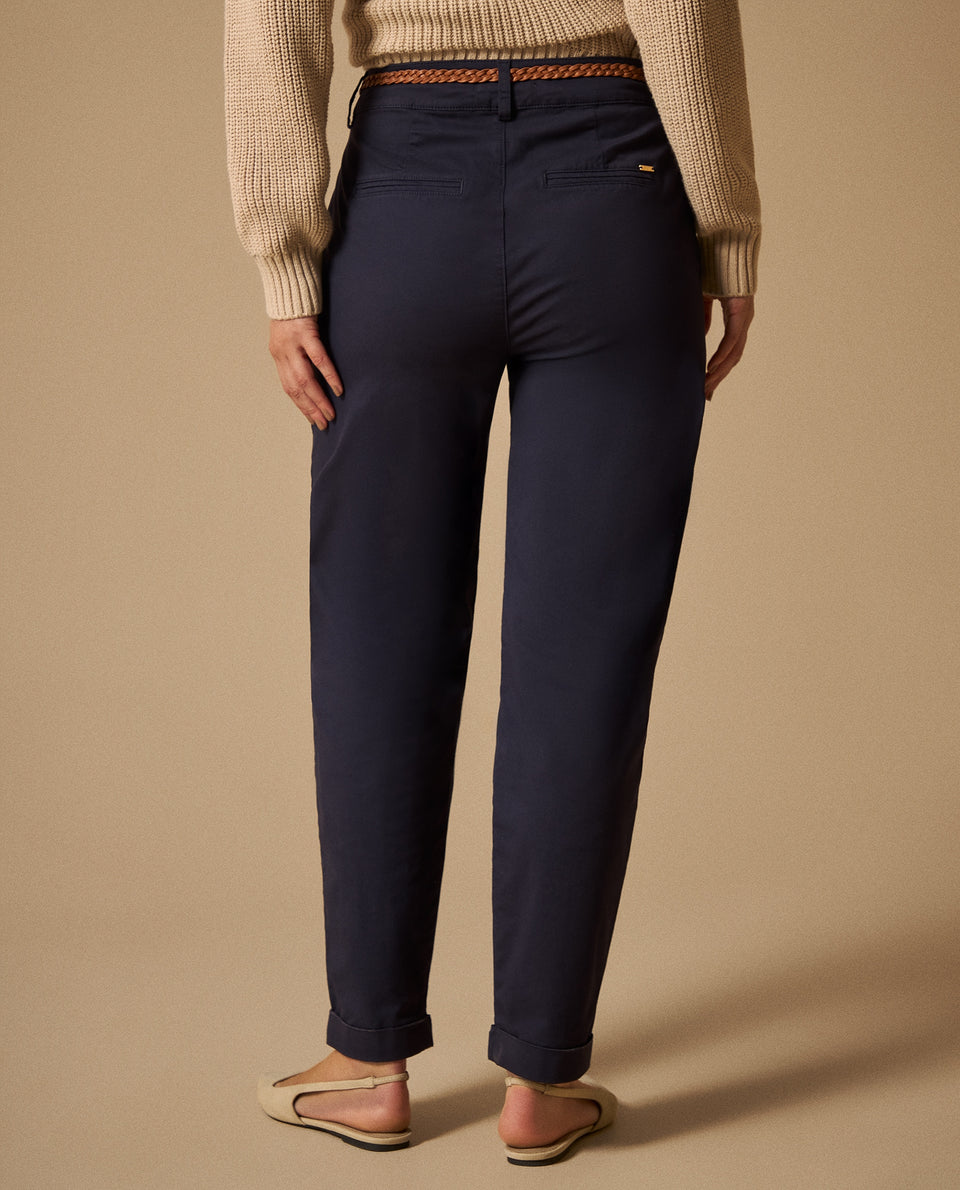 Pantalón elegante bota recta para mujer - Azul 34_130G911_AZU193933_5