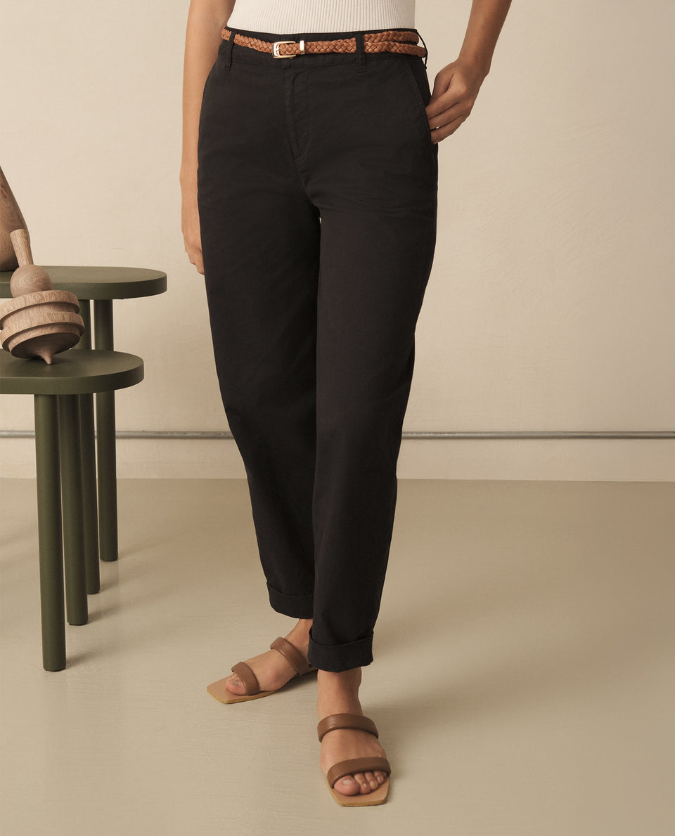 Pantalón elegante bota recta para mujer - Negro 34_130G911_NEG190303_3