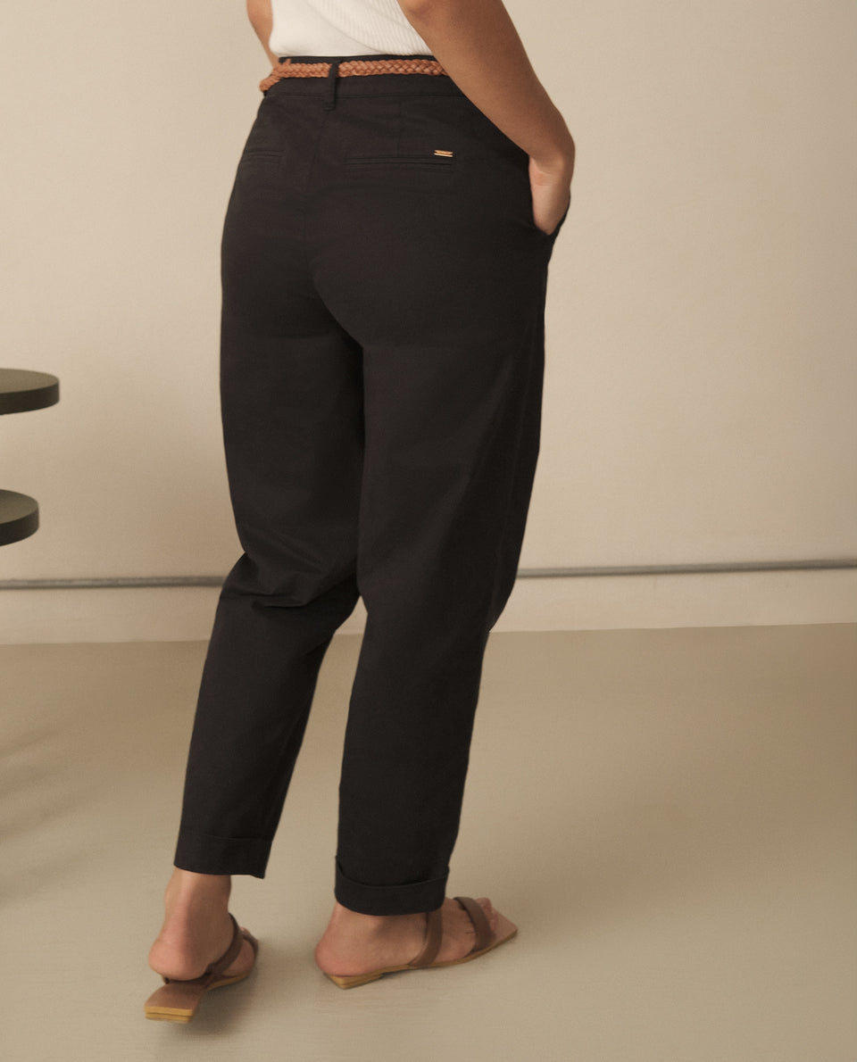 Pantalón elegante bota recta para mujer - Negro 34_130G911_NEG190303_4