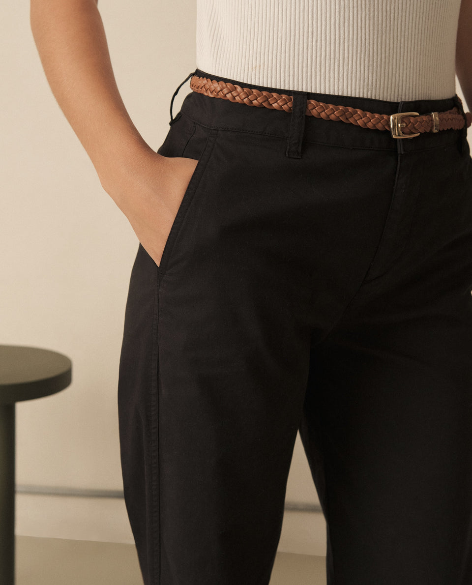 Pantalón elegante bota recta para mujer - Negro 34_130G911_NEG190303_5
