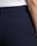 Pantalón chino tobillero silueta recta - Azul