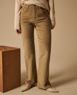 Pantalón Pana Boot Cut - Beige