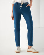 Pantalón tipo chino para mujer - Azul
