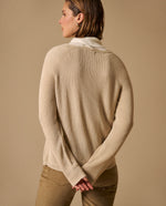 Suéter con Brillo Discreto - Beige