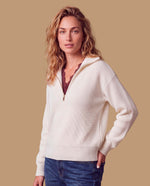 Suéter tejido oversize cremallera - Blanco 34_169H200_BLA110601_7