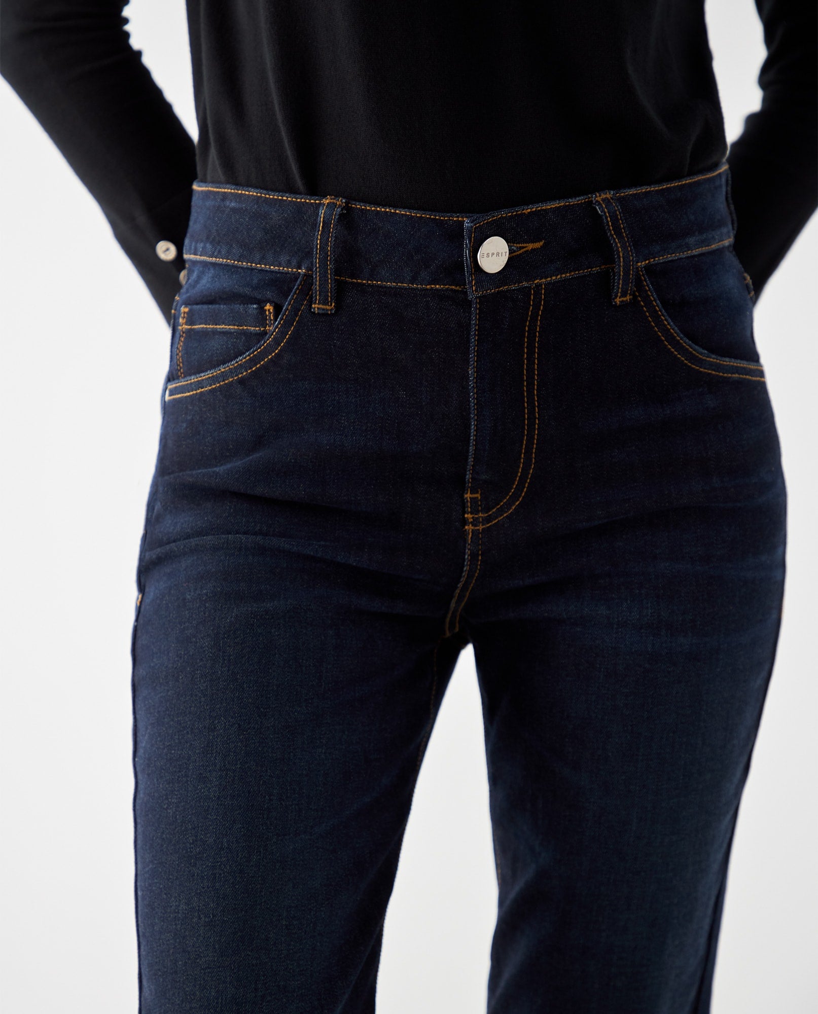Jean Straight oscuro para mujer - Azul 34_1700902_AZU174027_5