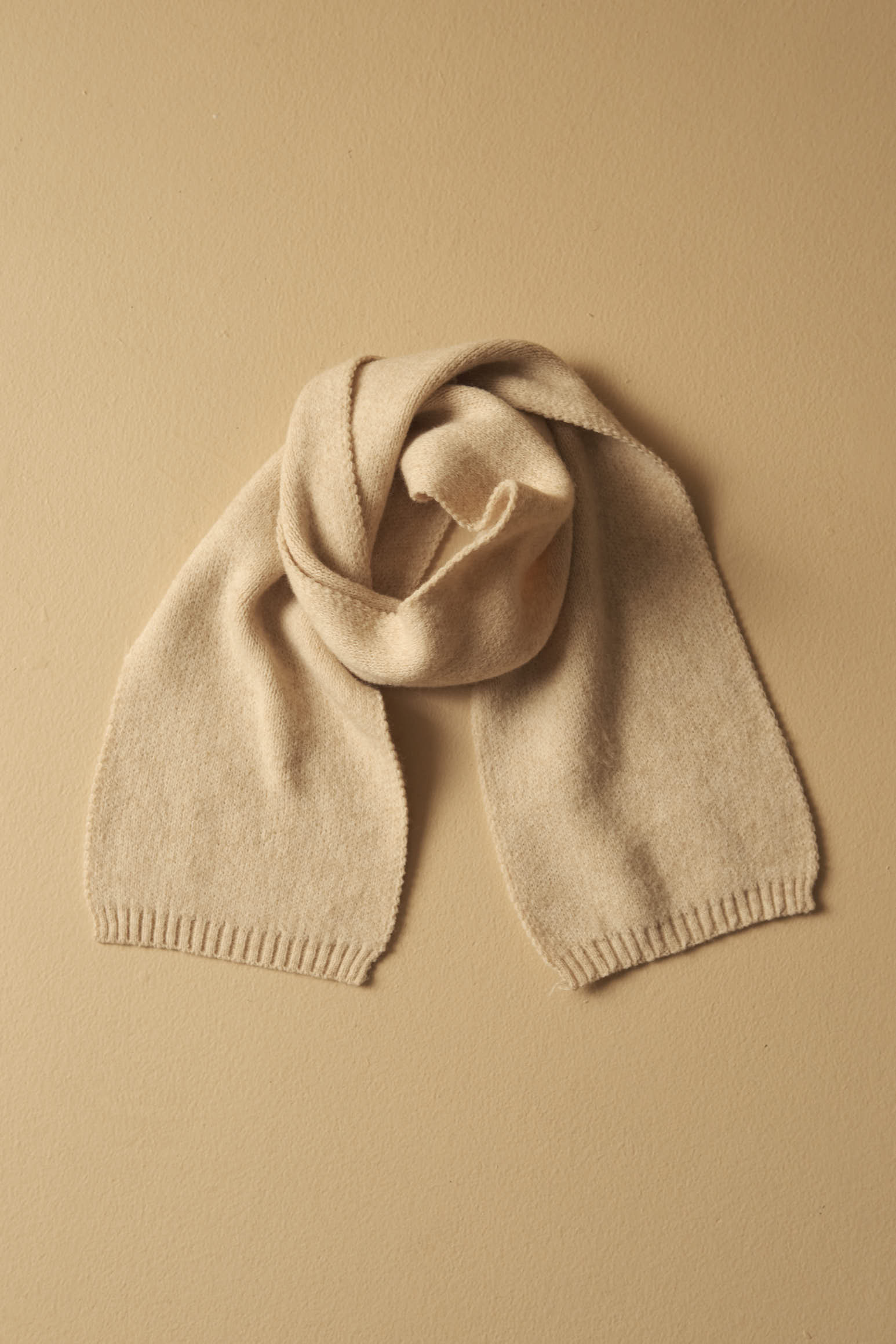 Bufanda clásica en tejido suave - Beige 34_290H200_BEI130607_0