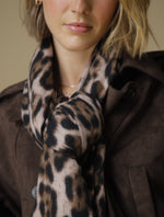 Bufanda estampada animal print - Beige 34_290H205_BEI130607_0