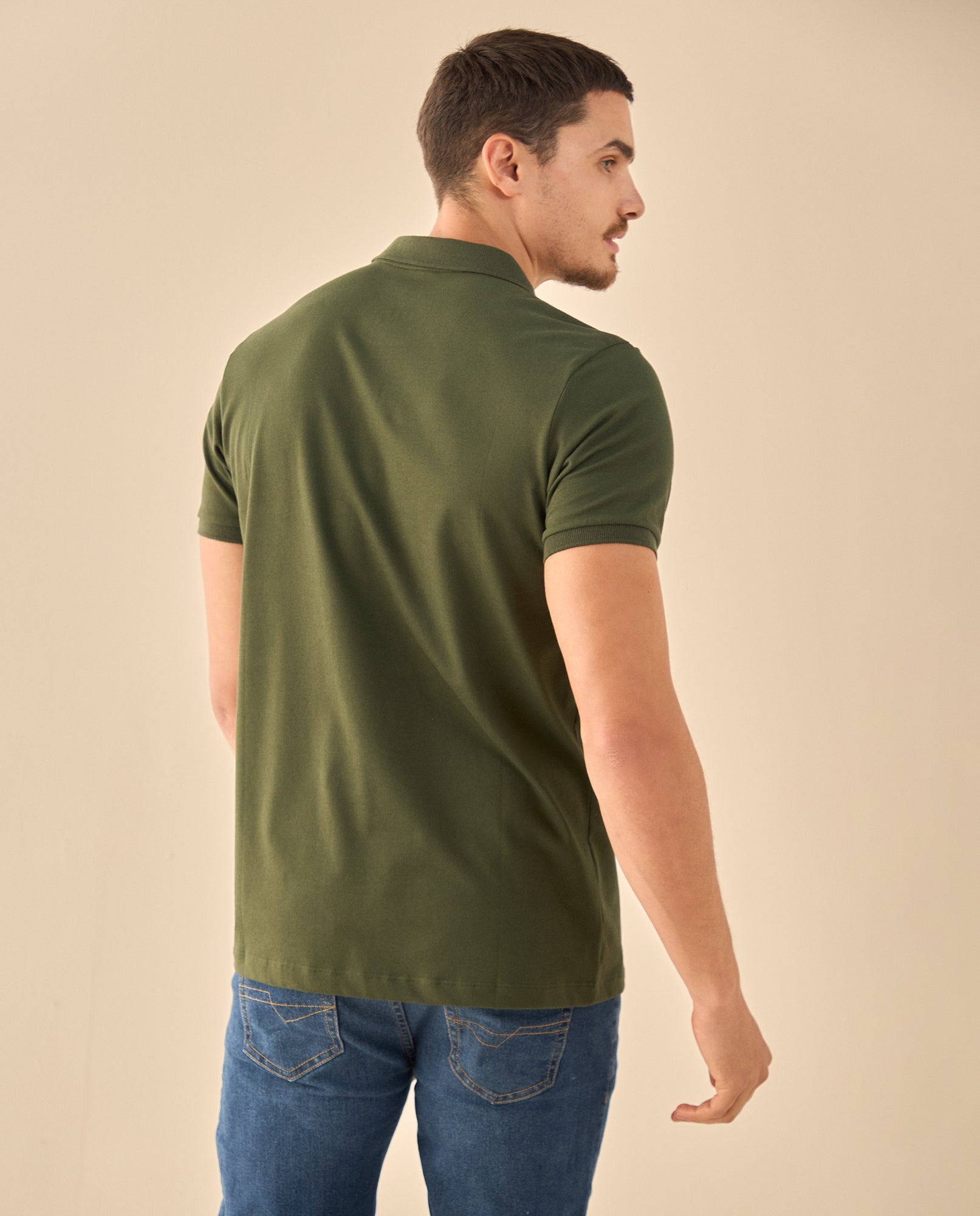 Polo con Detalles Dorados - Verde 34_305G301_VER180312_4
