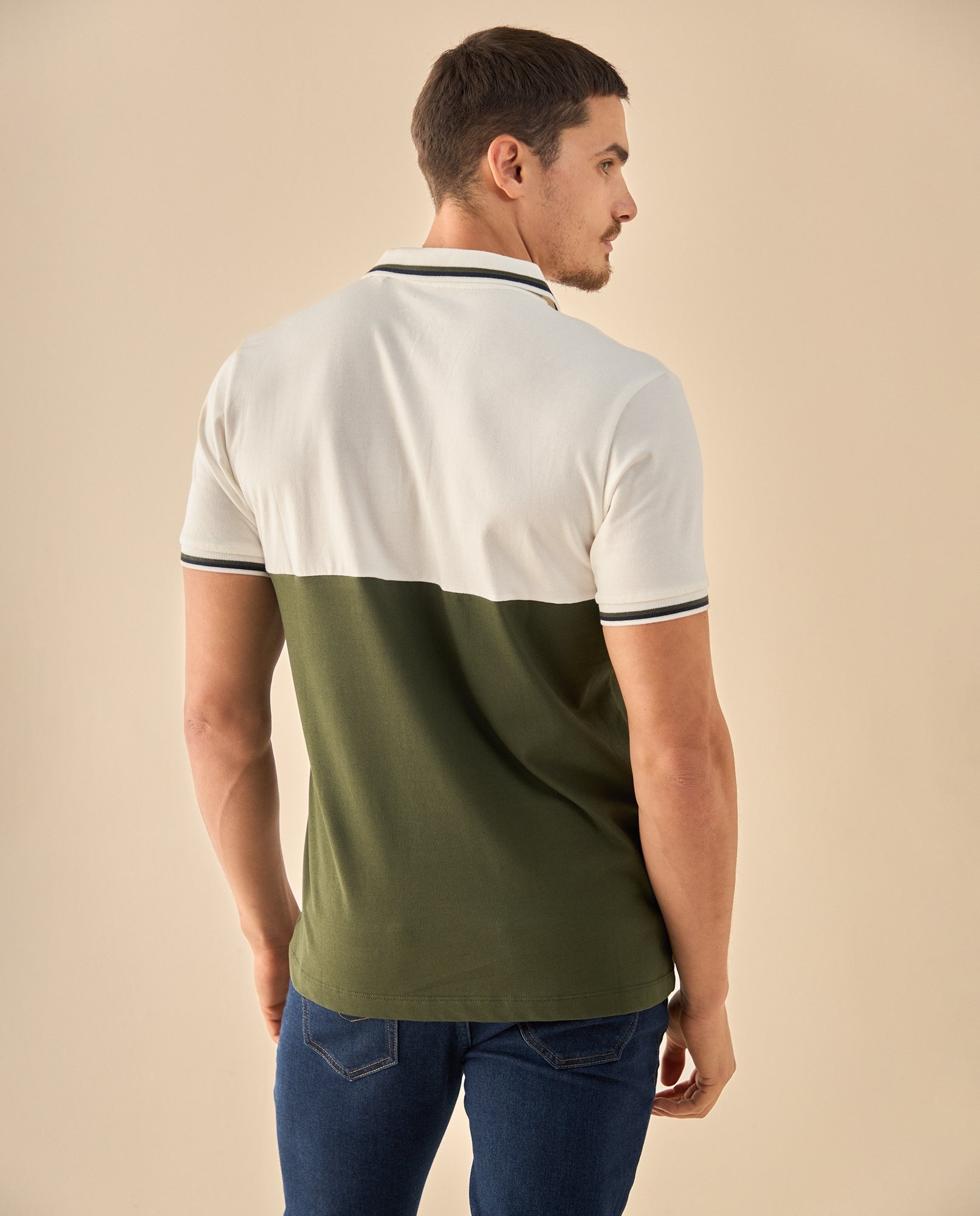 Polo con Escudo Heritage - Verde 34_305G304_VER170839_4