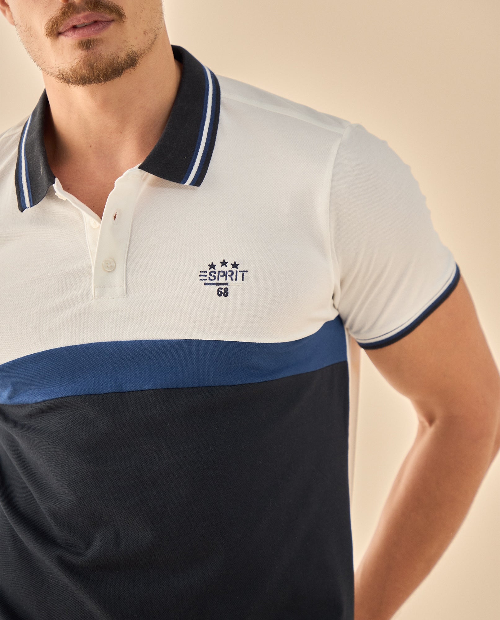 Polo con Bloques - Azul 34_305G305_AZU184244_3