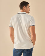 Polo con Ribetes Premium - Crudo