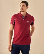 Polo con Detalles Contrastantes - Rosa