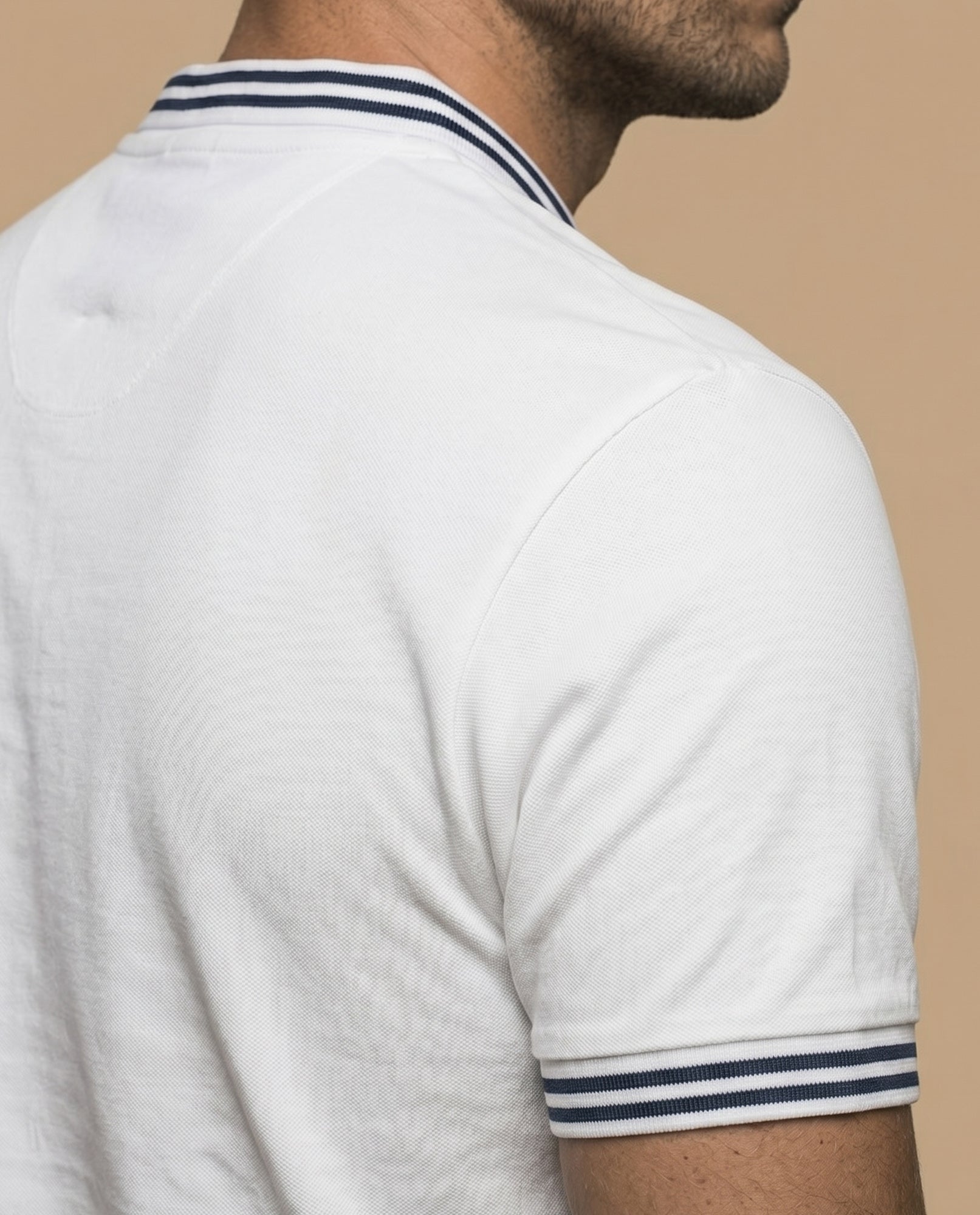 Polo con Ribetes Contrastantes - Blanco 34_305G327_BLA120601_6