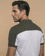 Polo jersey regular hombre - Gris