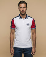 Polo regular manga larga algodón - Blanco