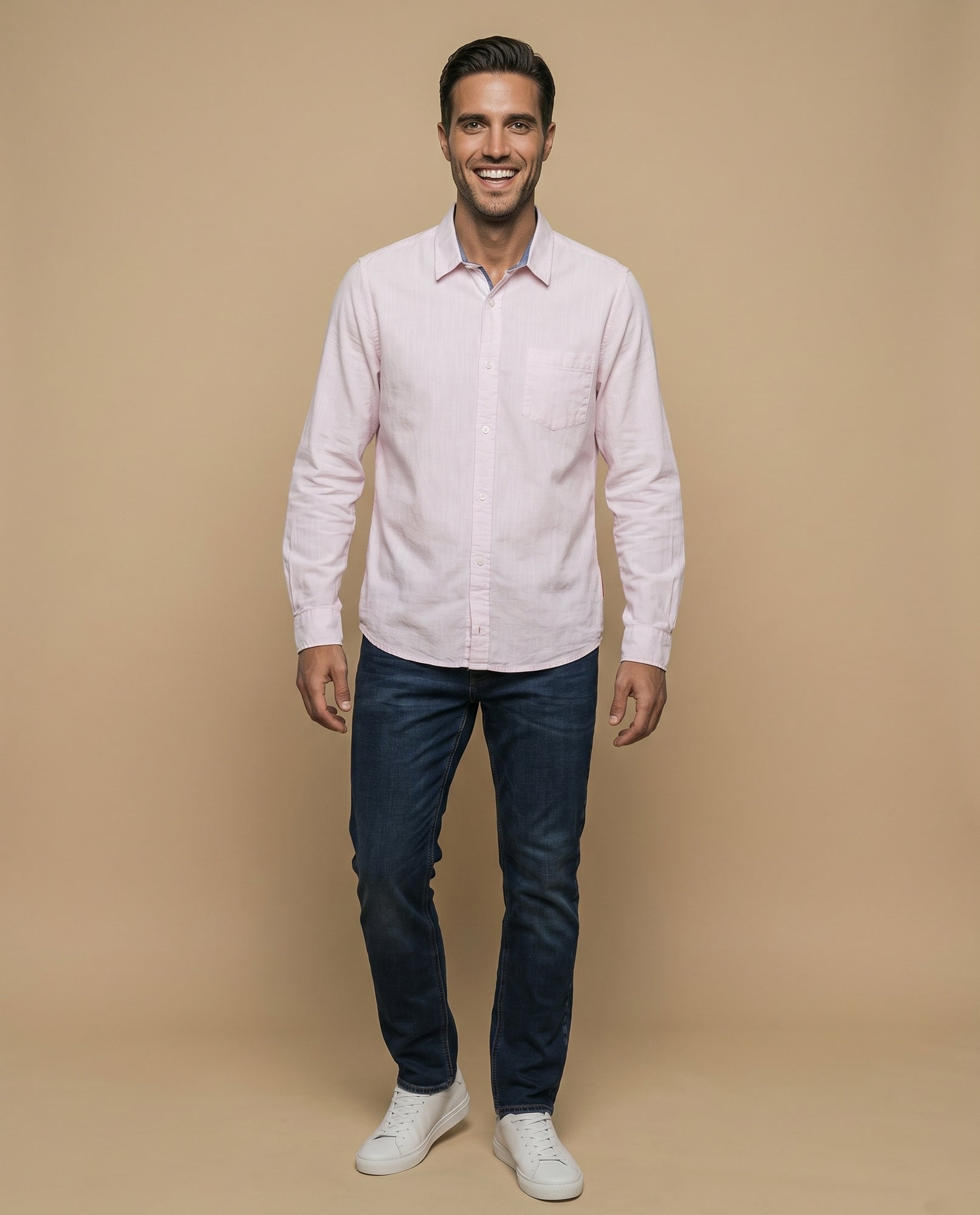 Camisa manga larga algodón - Rosa 34_315F303_ROS151621_5