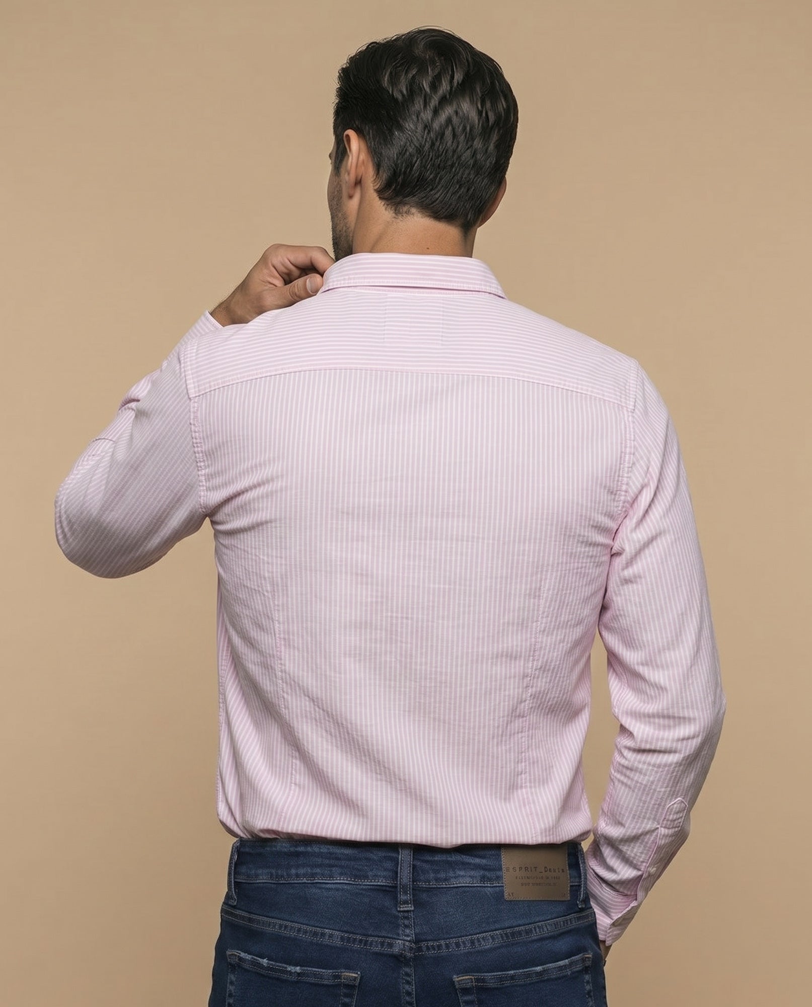Camisa manga larga rayas - Rosa 34_315F305_ROS130403_4
