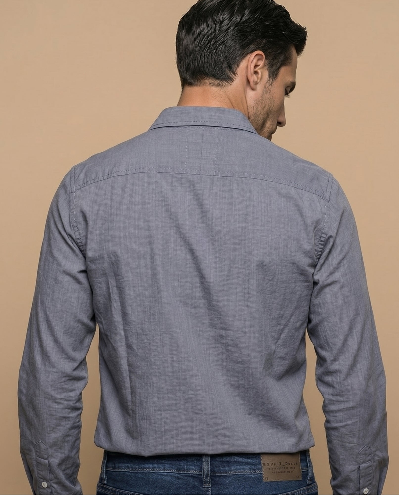 Camisa Manga Larga Slim - Azul 34_315F310_AZU194021_4