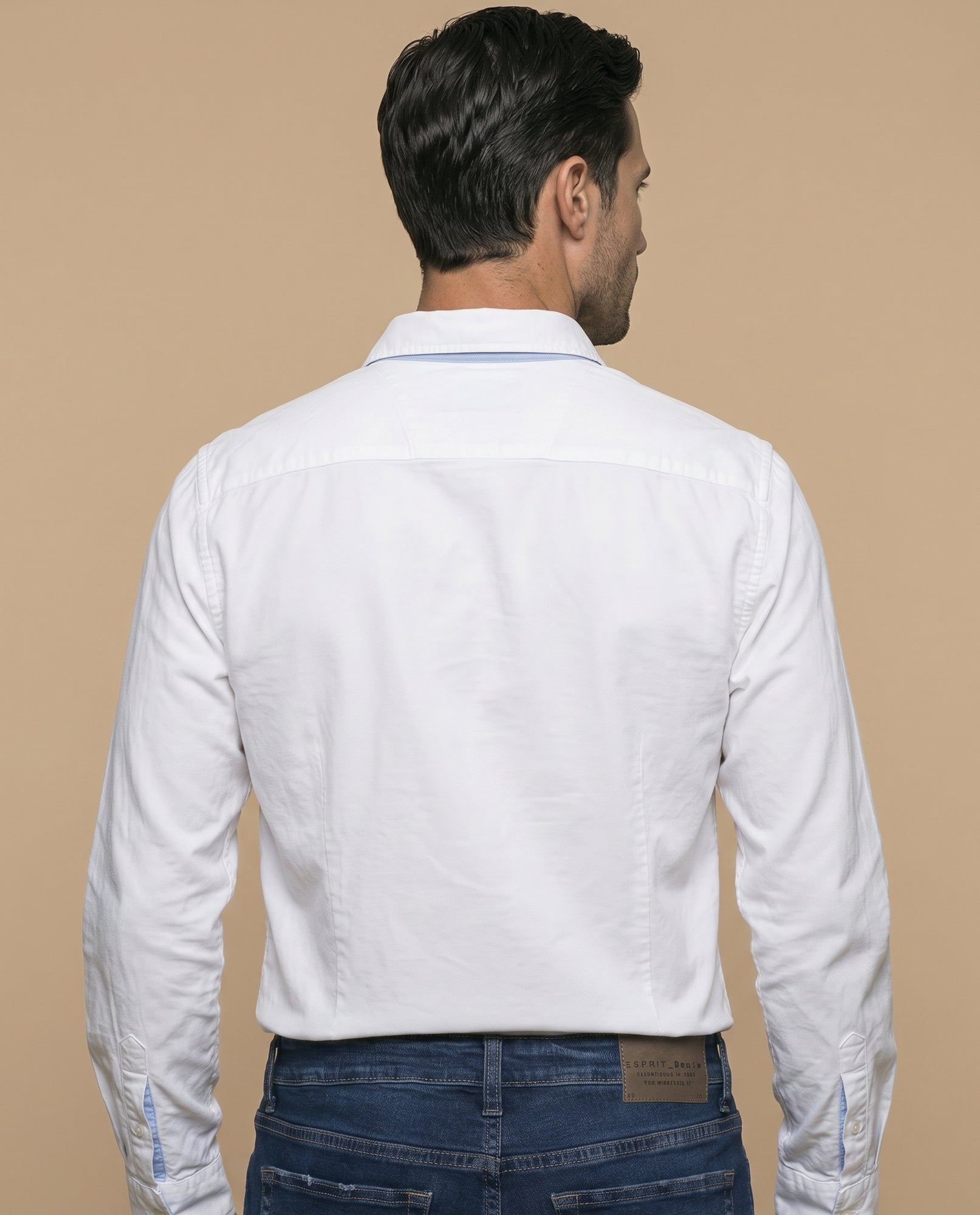 Camisa manga larga algodón - Blanco 34_315F315_BLA110601_4