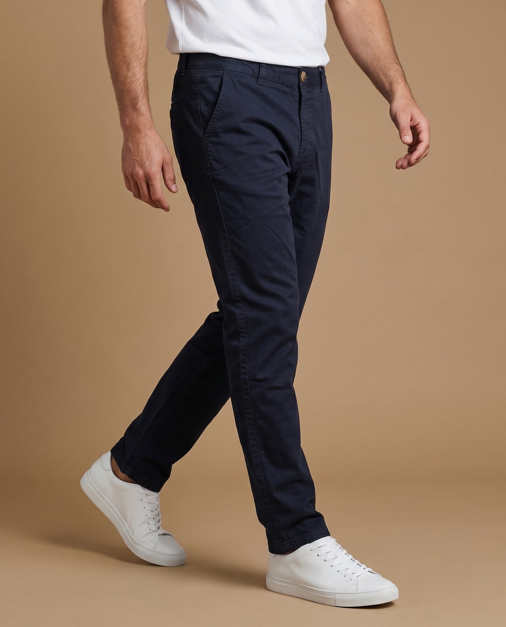 Pantalón Slim Algodón Hombre - Azul 34_331E300_AZU183963_3