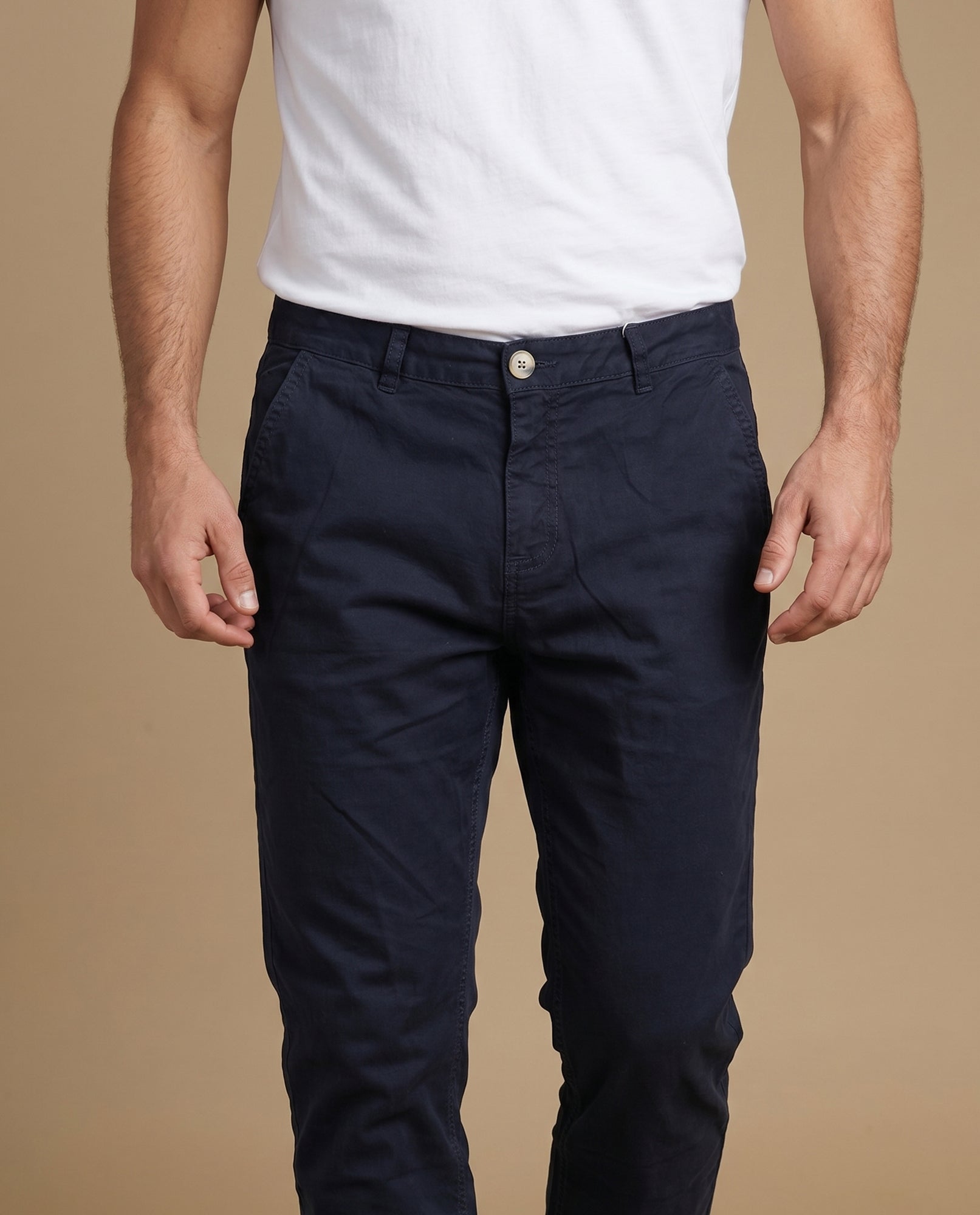Pantalón Slim Algodón Hombre - Azul 34_331E300_AZU183963_5