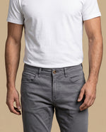 Pantalón Slim Hombre Algodón - Gris