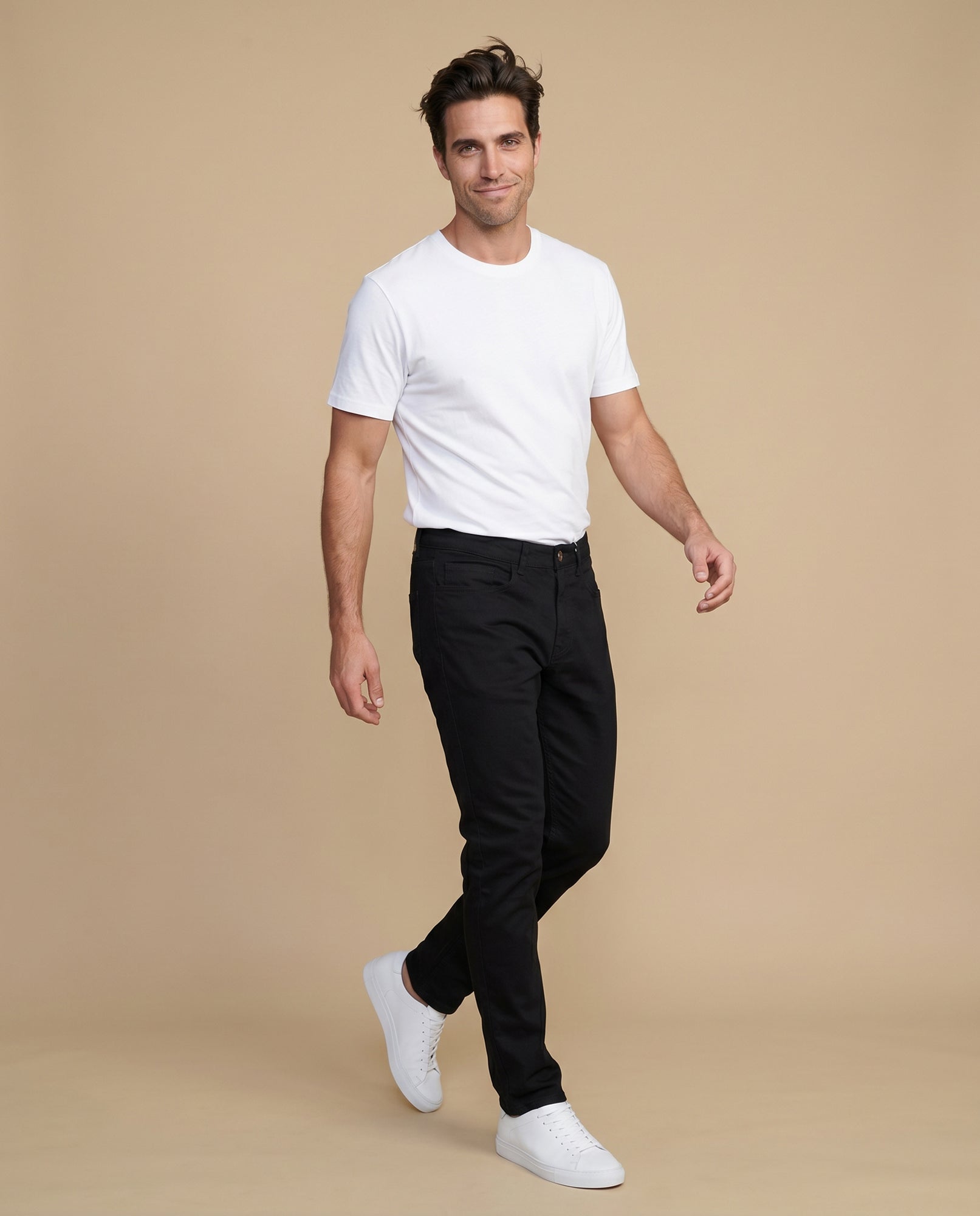 Pantalón slim algodón stretch - Negro 34_335E302_NEG194003_3